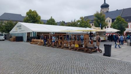 Holzmarkt in Marienberg (02.09.2023)