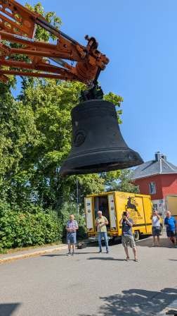 Aushub der Glocken (14.08.2025)