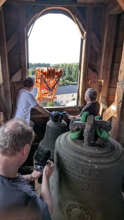 Aushub der Glocken (14.08.2025)