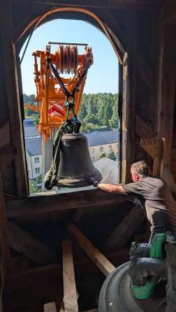 Aushub der Glocken (14.08.2025)