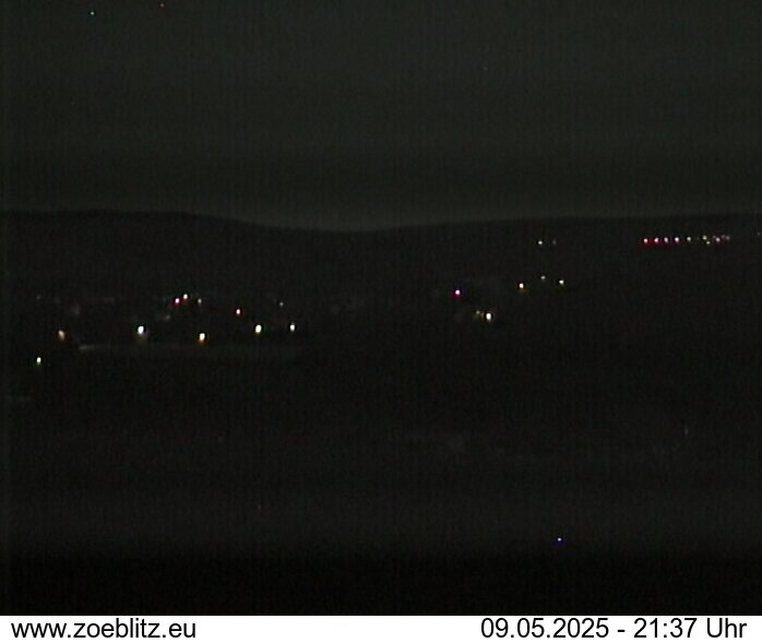 Blick von Norden auf Zöblitz